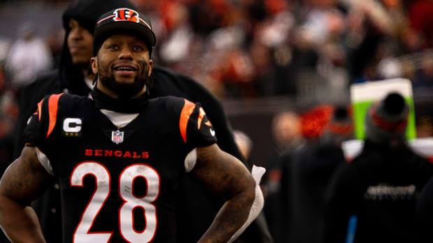 Cincinnati Bengals running back Joe Mixon.